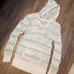Crocheted hoodie